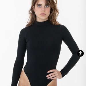 Los Angeles Apparel Mock Neck Bodysuit